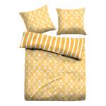 Parure de lit Dinant Coton - Jaune - Jaune - 135 x 200 cm + oreiller 80 x 80 cm