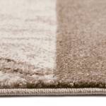 Tapis Mirage Tissu - Crème / Marron clair - 80 x 150 cm