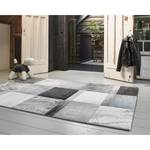 Kurzflorteppich Mirage Webstoff - Creme / Grau - 120 x 170 cm