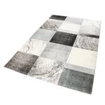 Tapis Mirage Tissu - Crème / Gris - 160 x 225 cm