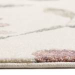 Laagpolig vloerkleed Summer Breeze geweven stof - Crèmekleurig/Grijs - 80 x 150 cm