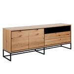 Sideboard Frahan I Wildeiche / Schwarz