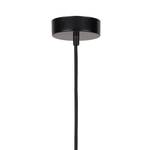 Hanglamp Victoria textielmix/staal - 1 lichtbron - Zwart/goudkleurig
