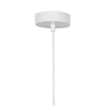 Hanglamp Victoria textielmix/staal - 1 lichtbron - Wit/goudkleurig