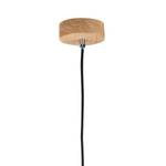 Suspension Coop Acier / Chêne massif - 1 ampoule - Diamètre : 49 cm