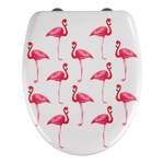 Siège WC Flamingo Résine - Multicolore