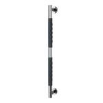 Barre d’appui Secura II Silicone / Acier inoxydable - Anthracite / Chrome - Largeur : 66 cm