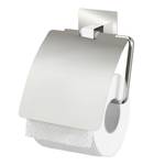 Toilettenpapierhalter Turbo-Loc Quadro Edelstahl rostfrei / ABS - Chrom