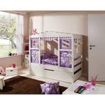 Huisbed Mini Princes VII gelakt massief grenenhout - wit