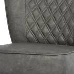 Fauteuil Cristalina V antieke leerlook - Zonder armleuningen