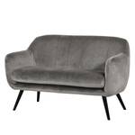 Banquette Bowhill Velours - Gris clair