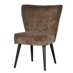 Fauteuil Cristalina II geweven stof - Bruin