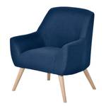 Fauteuil Coolbie I geweven stof - Donkerblauw