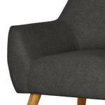 Fauteuil Coolbie II Tissu - Gris foncé