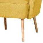 Fauteuil Pur III Tissu - Jaune maïs