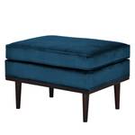 Hocker Pirapora fluweel - Donkerblauw