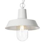 Hanglamp Kilkenny transparant glas/ijzer - 1 lichtbron - Wit