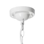 Hanglamp Kilkenny transparant glas/ijzer - 1 lichtbron - Wit