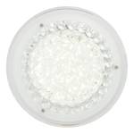 LED-plafondlamp Jolene transparant glas/ijzer - 1 lichtbron - Diameter: 28 cm