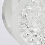 LED-plafondlamp Jolene transparant glas/ijzer - 1 lichtbron - Diameter: 28 cm