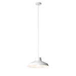 Hanglamp Maneo staal - 1 lichtbron - Wit