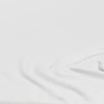 Drap-housse en jersey fin Mako Blanc - 160 x 200 cm