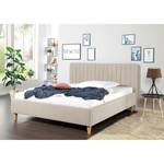 Gestoffeerd bed Balvano Licht beige - 180 x 200cm