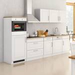 Küchenzeile Rom II (9-teilig) Weiß - Mit Elektrogeräten