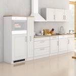 Küchenzeile Rom III (10-teilig) Weiß - Ohne Elektrogeräte
