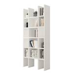 Bibliothèque Emporior XIII Blanc crème - Blanc crème - Largeur : 100 cm