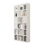 Boekenkast Emporior XV crèmewit - Crèmewit - Breedte: 100 cm