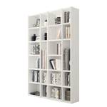 Boekenkast Emporior XIV crèmewit - Crèmewit - Breedte: 145 cm