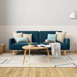 Schlafsofa Borrby Webstoff - Marineblau