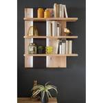 Open wandkast Coulogne balkeneikenhouten look/antracietkleurig