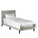 Letto imbottito Drove Include rete a doghe. - Color grigio chiaro - 90 x 200cm