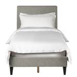 Letto imbottito Drove Include rete a doghe. - Color grigio chiaro - 90 x 200cm