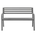 Banc de jardin Sophy Acier - Anthracite