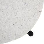 Beistelltisch Terrazzo V Terrazzo / Metall - Mehrfarbig / Schwarz