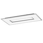 LED-plafondlamp Tespe acryl/nikkel - 1 lichtbron - Breedte: 50 cm