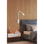 LED-wandlamp Maripa II nikkel - 1 lichtbron - Wit