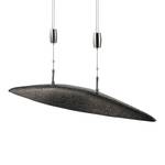 LED-hanglamp Redinha transparant glas/nikkel - 5 lichtbronnen