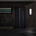 Verlicht huisnummer Basic III aluminium - 1 lichtbron