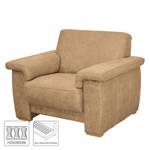 Fauteuil Picabu antieke leerlook - Beige