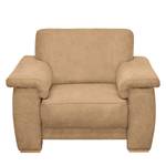 Fauteuil Picabu antieke leerlook - Beige