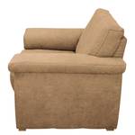 Fauteuil Picabu Aspect cuir vieilli - Beige