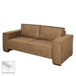 Sofa Loiza (2-Sitzer) Antiklederlook - Hellbraun - Breite: 198 cm