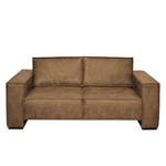 Sofa Loiza (2-Sitzer) Antiklederlook - Hellbraun - Breite: 198 cm