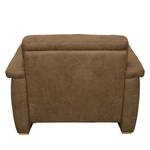 Fauteuil Picabu antieke leerlook - Latte Macchiattokleurig