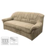 Sofa Wells (3-Sitzer) Flachgewebe - Cappuccino