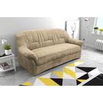 Sofa Wells (3-Sitzer) Flachgewebe - Cappuccino